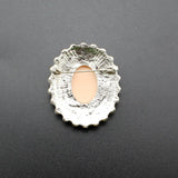 Pearl Portrait Cameo Brooch