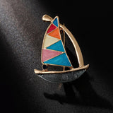Original Little Ship Brooch