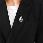 Original Little Ship Brooch
