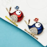 Funny Bird Brooch