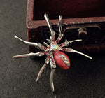 Fancy Lady Spider Brooch