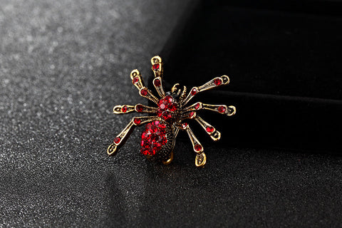 Magma Spider Brooch