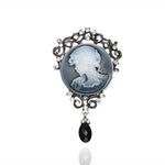 Happy Shade Cameo Brooch