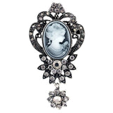 sovereign goddess cameo brooch