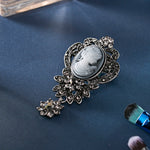 Sovereign Goddess Cameo Brooch