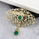 Antique Solar Horus Brooch