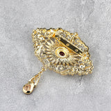 Antique Crystalline Candor Brooch
