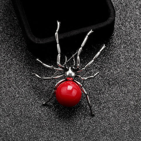 Scarlet Spider Brooch