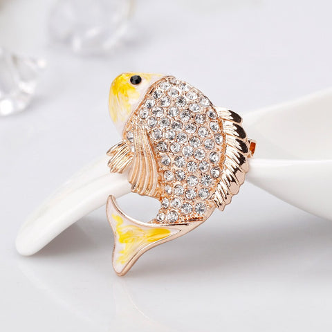 Original Golden Fish Brooch