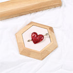 Cupid Heart Brooch