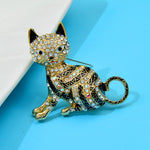 Bling Bling Cat Brooch