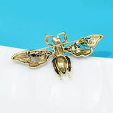 Amber Bee Brooch