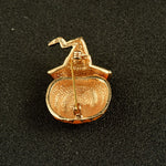 Halloween Pumpkin Brooch
