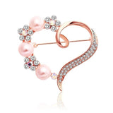 Sublimation Heart Brooch
