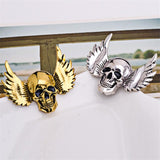 Halloween Skeleton Angel Brooch