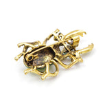 Eternal Life Beetle Brooch