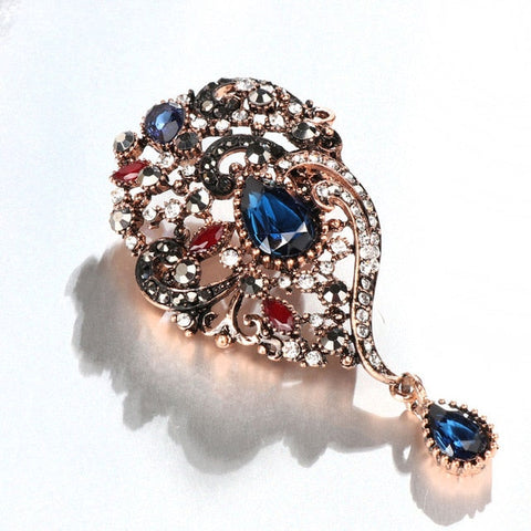 Antique Flower Bouquet Brooch