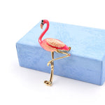 Flamingo Bird Brooch