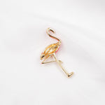 Flamingo Bird Brooch