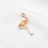 Flamingo Bird Brooch