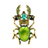 Eternal life beetle brooch