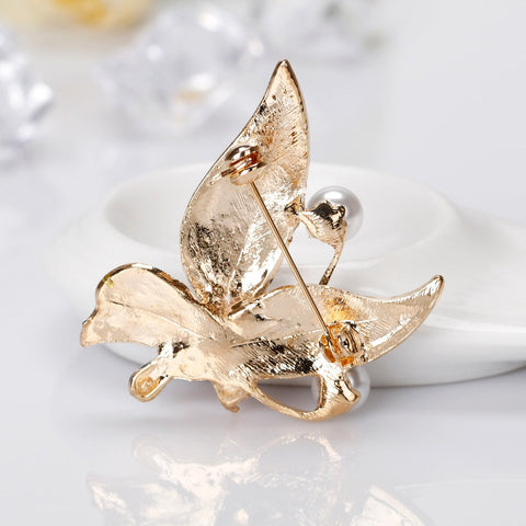 Mosaic Butterfly Brooch