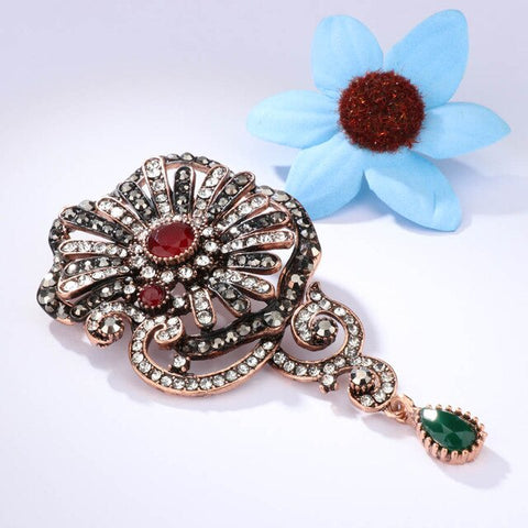 Antique Flower of Yesteryear Brooch