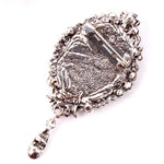 Silver Noblesse Cameo Brooch