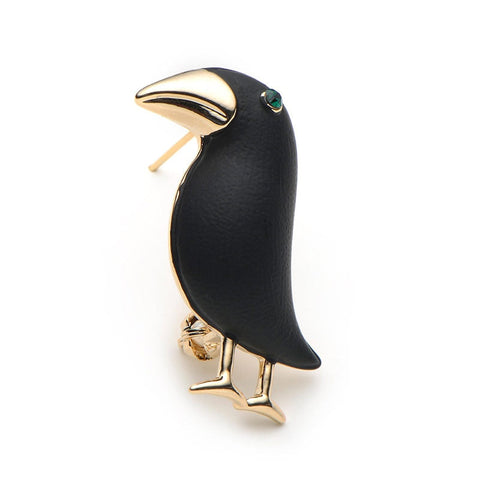 Raven Bird Brooch