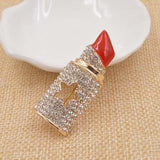 Original Trendy Lipstick Brooch